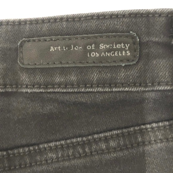 Articles of Society Black Denim Skinny Mid-rise size 28 - Picture 4 of 11